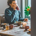 Furu & Cafe Albergue Bostad